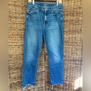 MOTHER Jeans size 30 The Rascal Ankle Chew